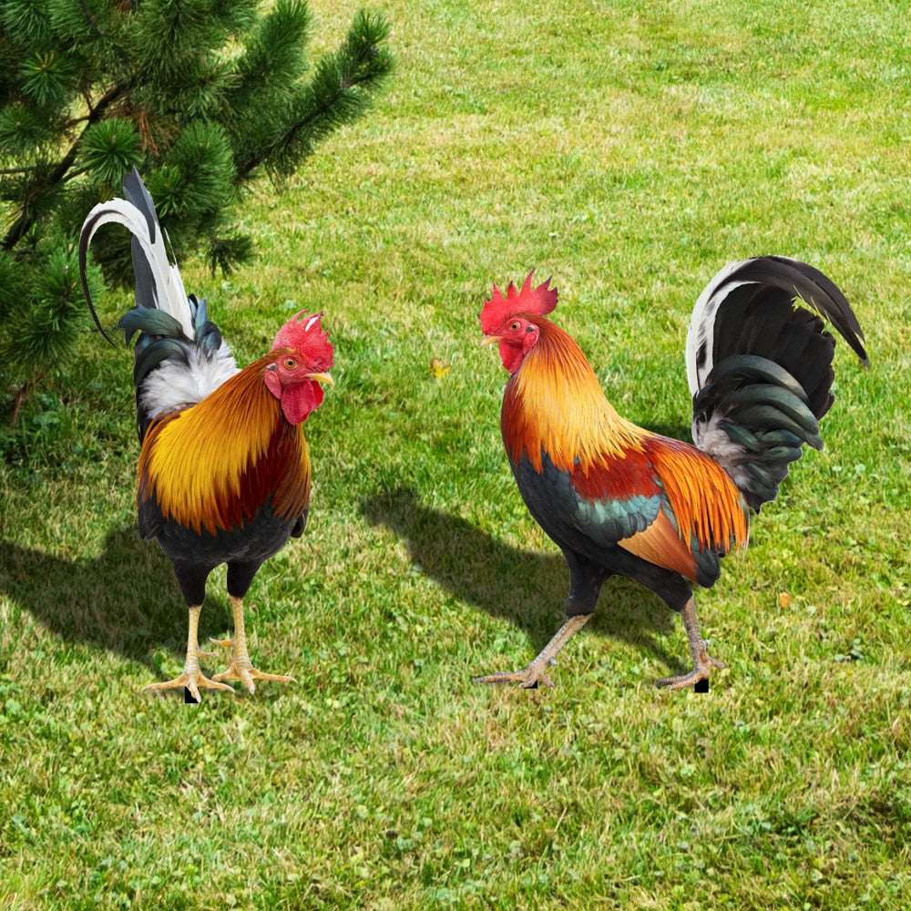 Feathered Beauty Garden Figure for Outdoor Decor-Orizon Depot