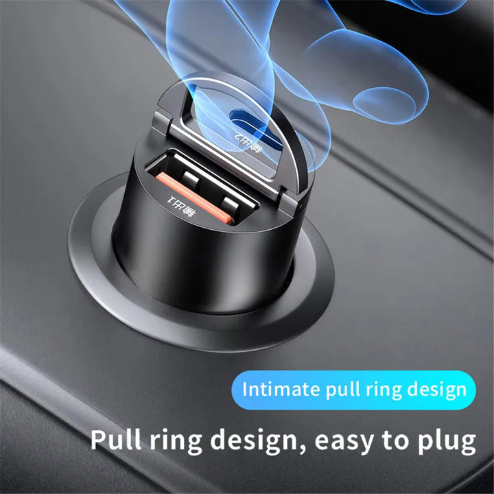 100W/200W PD QC3.0 Mini Car Charger