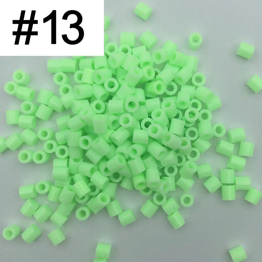 5mm 1000PCS Colorful Iron Fuse Beads for Kids DIY Pixel Art Toys