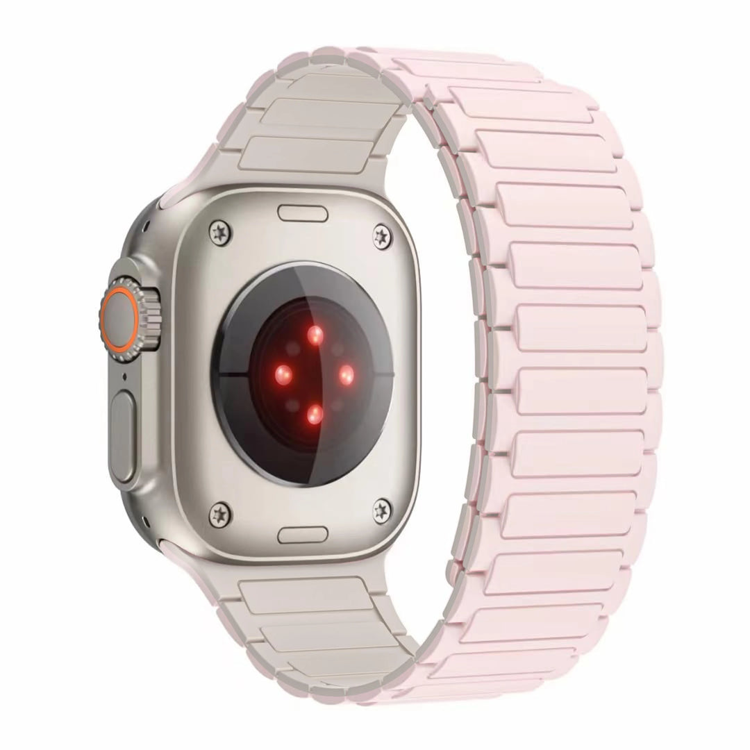 Men's Silicone Strap for Apple Watch Ultra Accessories