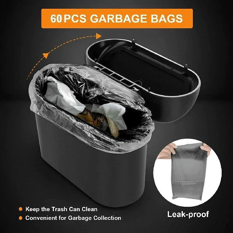 Keep Your Vehicle Spotless with a Compact Leak-Proof Car Trash Can