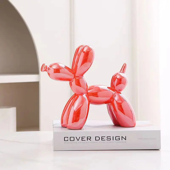 Small Balloon Dog Sculpture - Perfect Home Decor for Dog Lovers-Orizon Depot