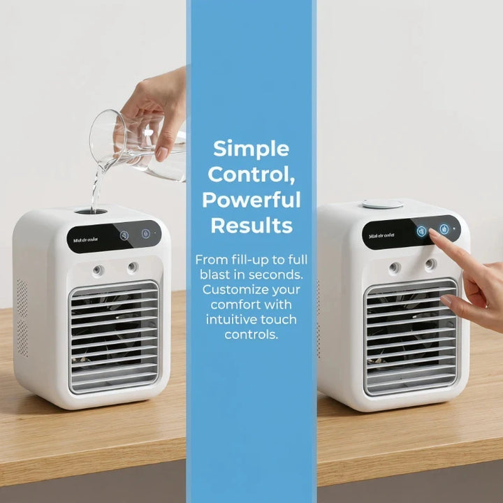 Multifunctional Rechargeable Mini Spray Cooling Fan