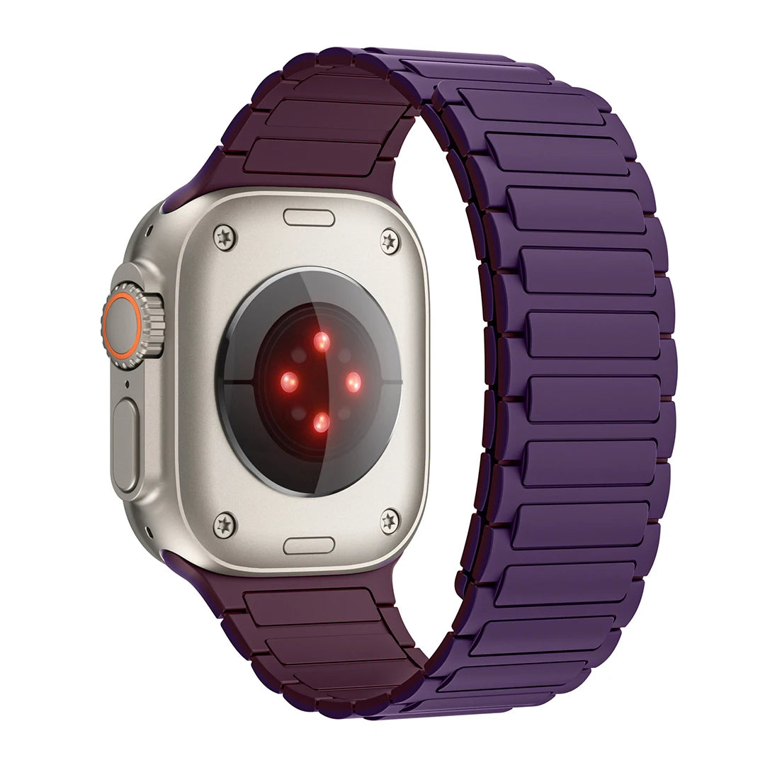 Men's Silicone Strap for Apple Watch Ultra Accessories