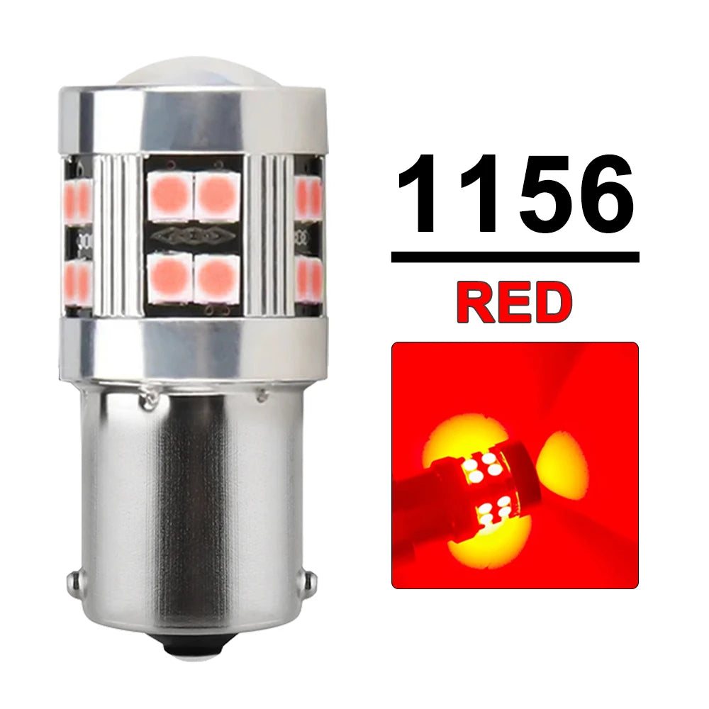 2/4 PCS 1156 1157 LED Bulbs for Car Parking Signal Lights 12V 24V