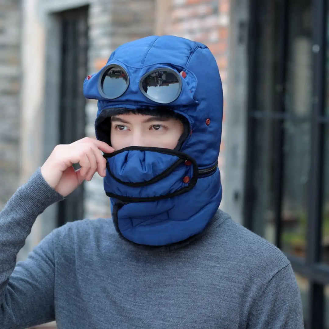 Thermal Windproof Face Covering Beanie for Cold Weather Protection-Orizon Depot