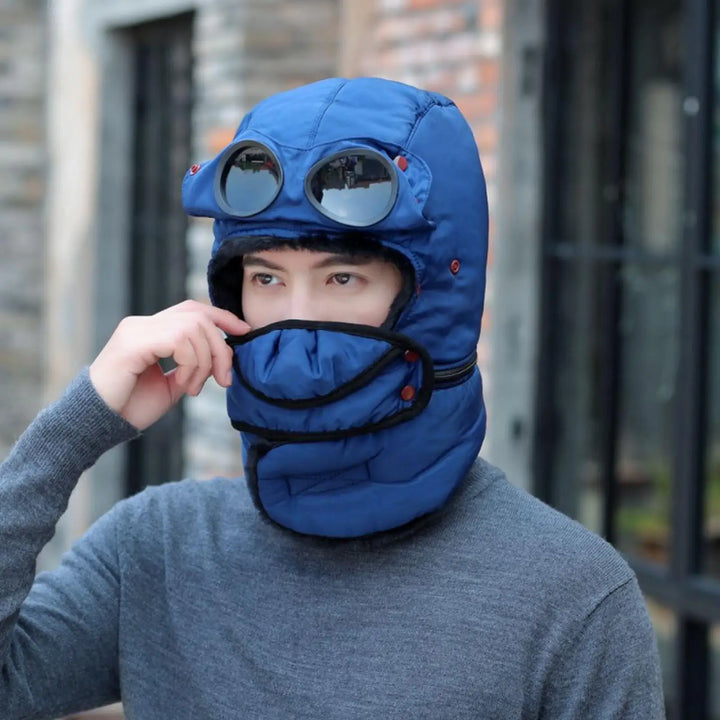 Thermal Windproof Face Covering Beanie for Cold Weather Protection-Orizon Depot