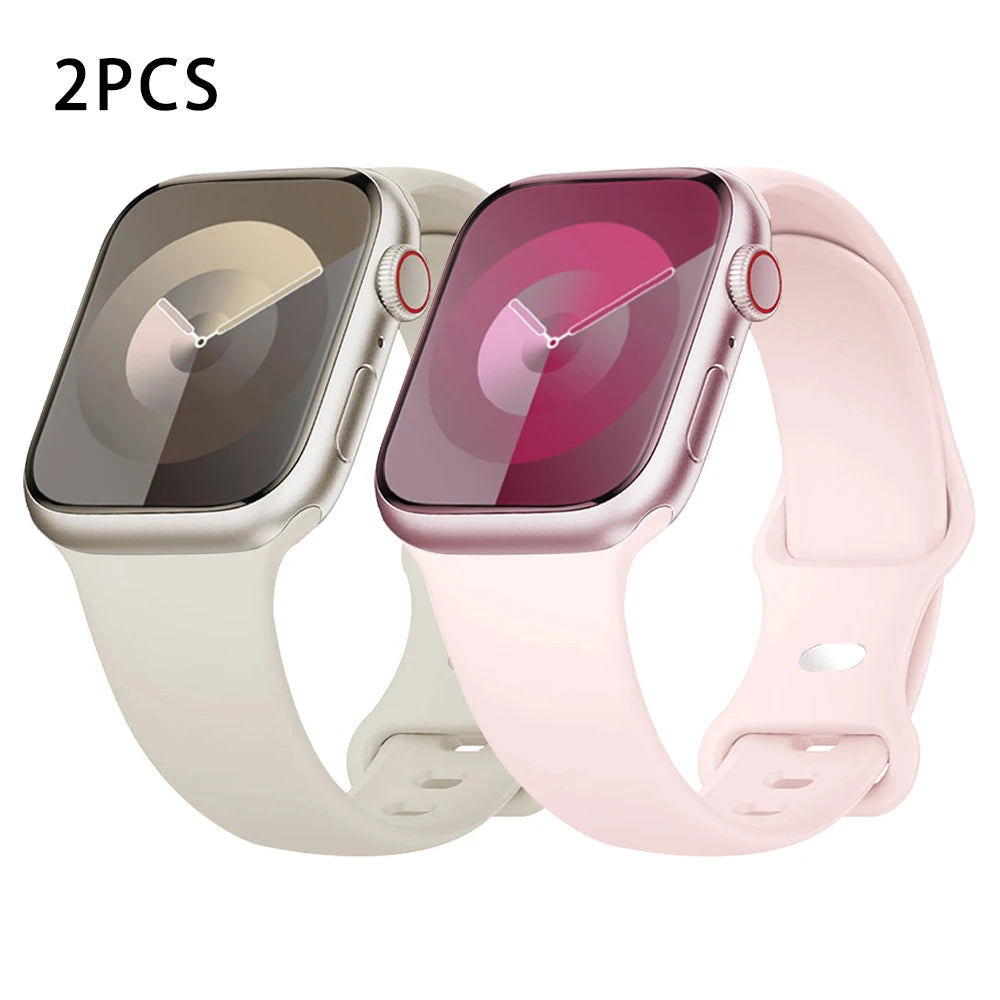 Universal Silicone Strap – Apple Watch Ultra Accessories for iWatch Series