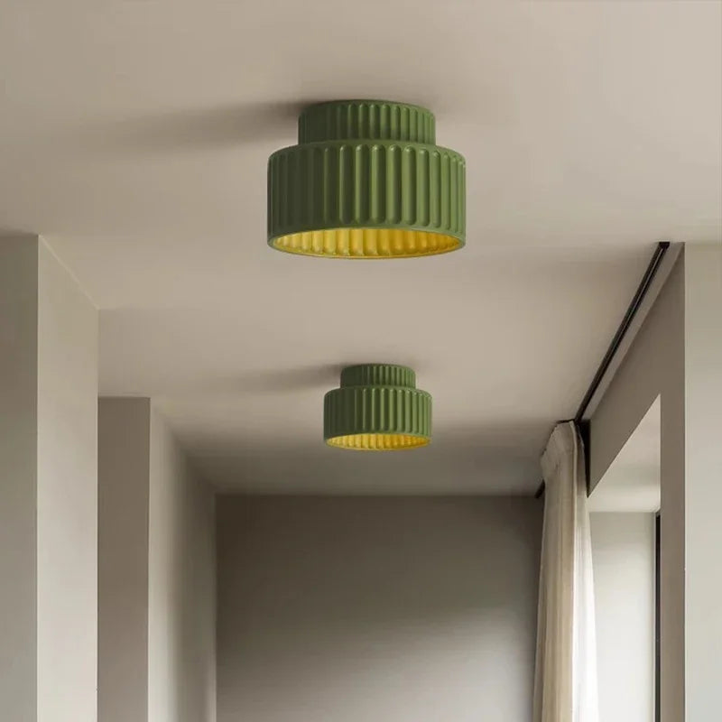 Sculptural Ripple Ceiling Light | Elegant Design, Soft Glow
