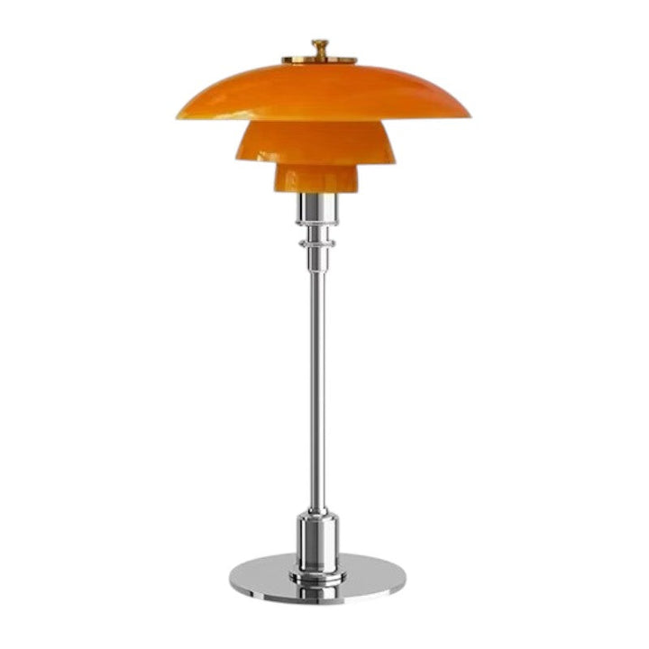 Scandinavian Dimmable Table Lamp – Modern Danish Iron & Glass Design-Orizon Depot