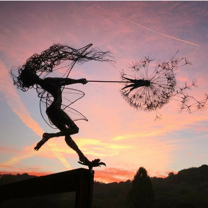 Enchanting Fairy Tale Garden Sculptures - Dreamy Outdoor Decorations-Orizon Depot
