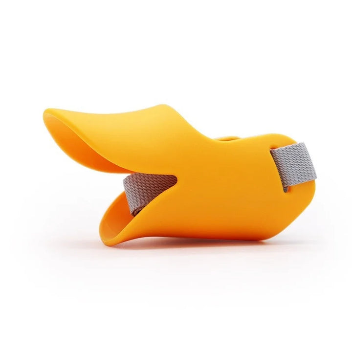Adjustable Silicone Duck Muzzle for Dogs - Anti-Bite Barking Accessory