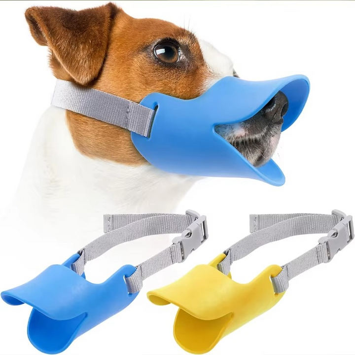 Adjustable Silicone Duckbill Dog Muzzle for Small and Large Dogs-Orizon Depot