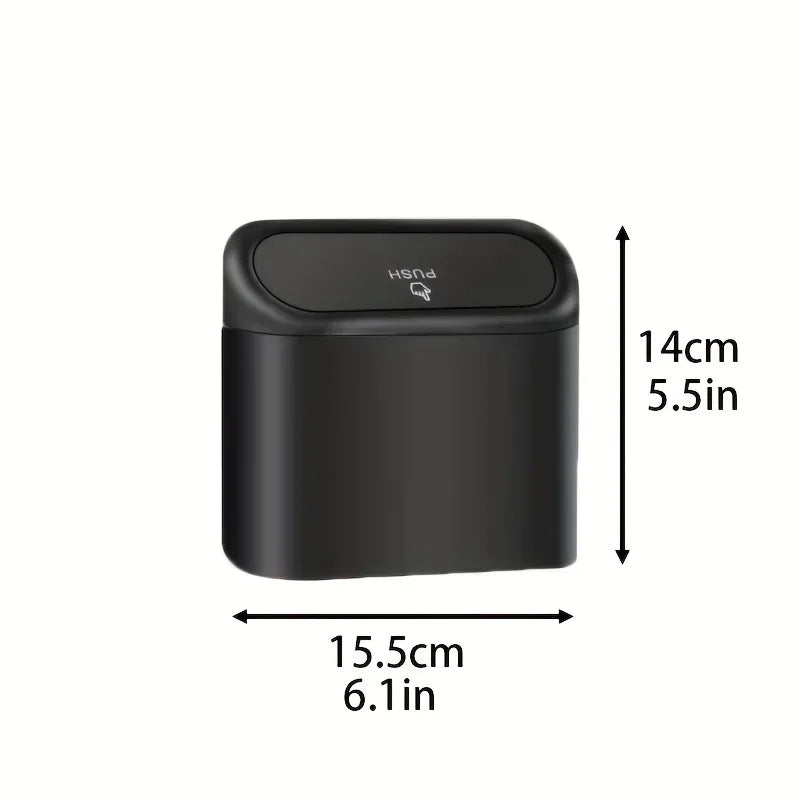 Keep Your Vehicle Spotless with a Compact Leak-Proof Car Trash Can