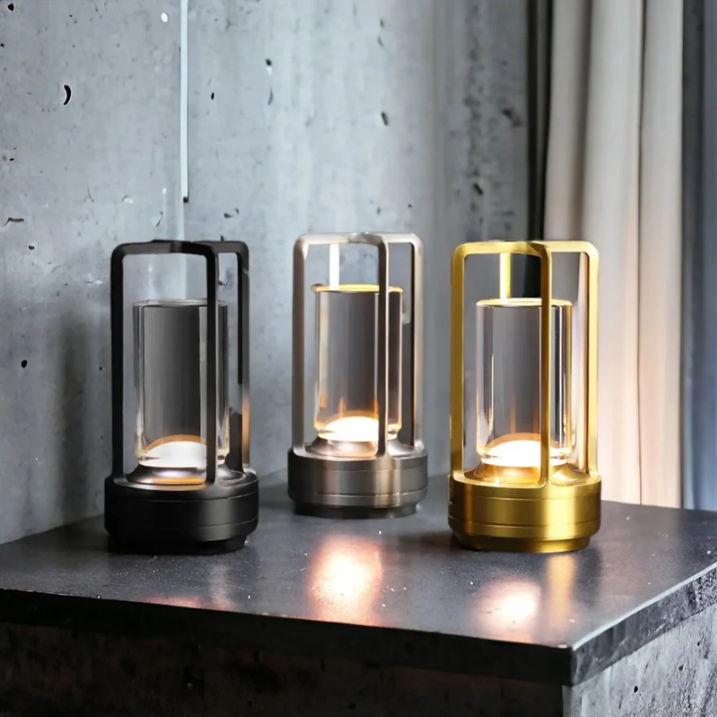Scandinavian Wireless LED Table Lamp - Modern Design for Home Decor-Orizon Depot