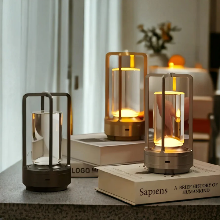 Scandinavian Wireless LED Table Lamp - Modern Design for Home Decor-Orizon Depot