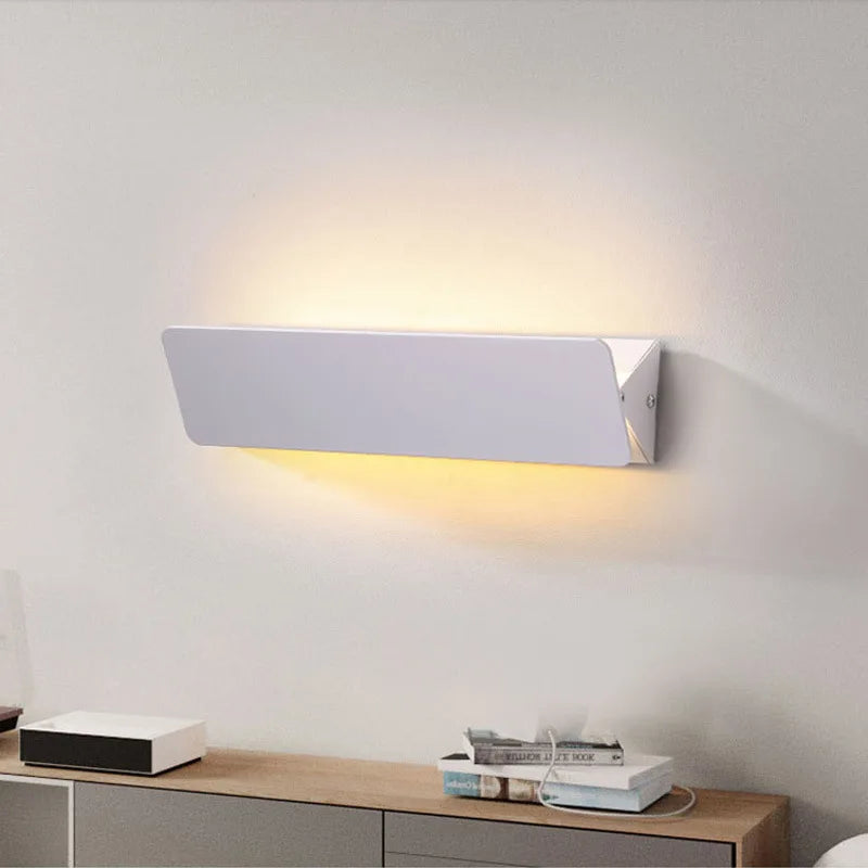 Contemporary LED Wall Light | Minimalist Aluminum Swing Fixture
