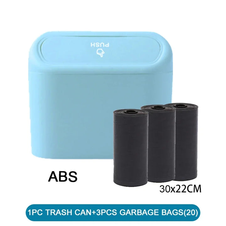 Keep Your Vehicle Spotless with a Compact Leak-Proof Car Trash Can