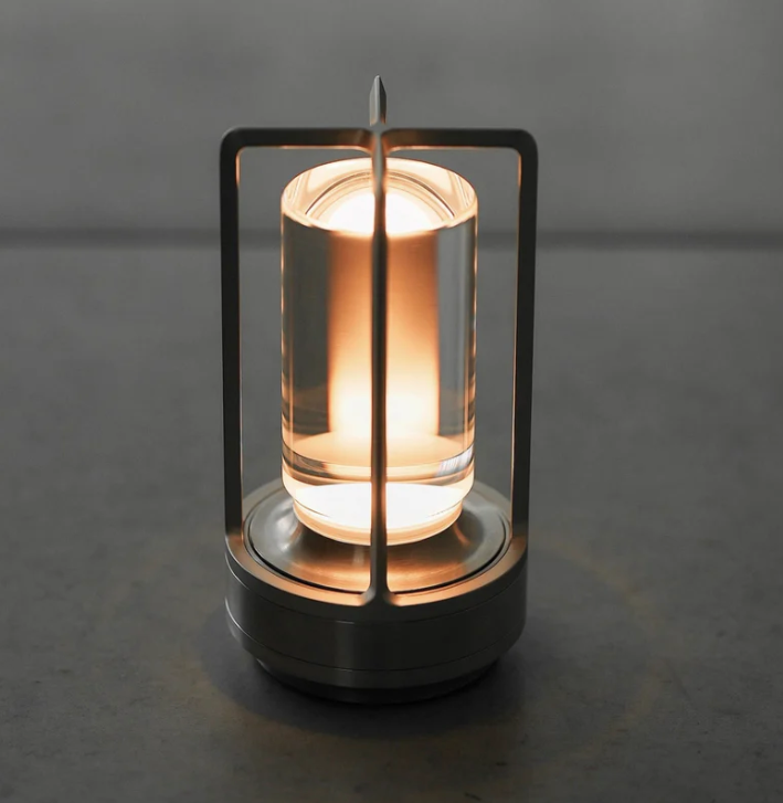 Portable Wireless LED Lantern with Charging Station-Orizon Depot