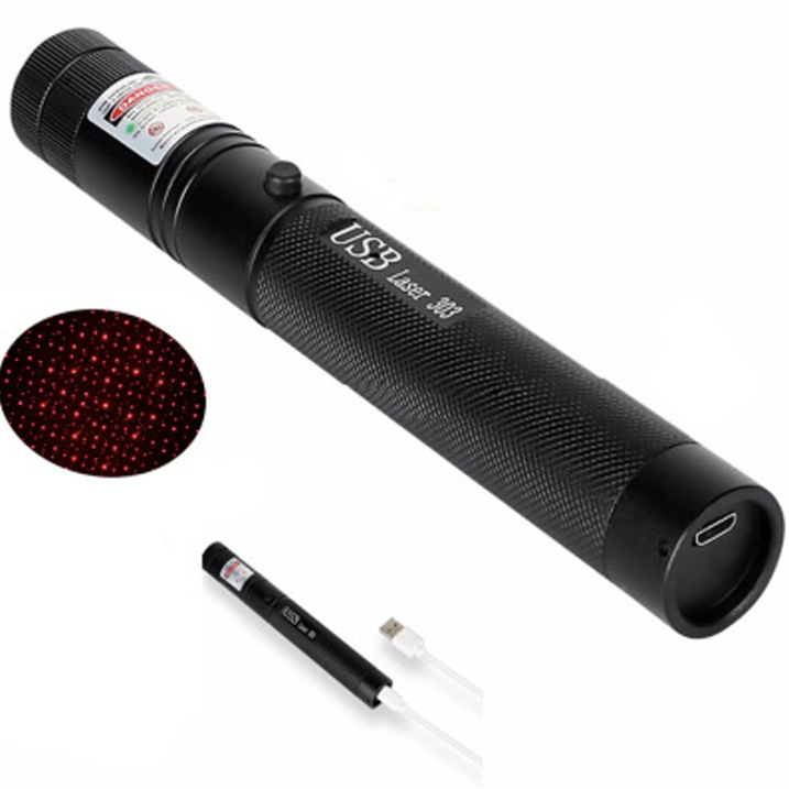 Rechargeable High Power USB Laser Pointer 303 - Visible Laser Device-Orizon Depot