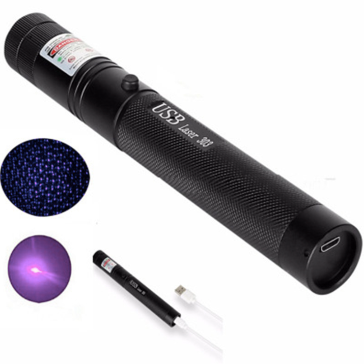 Rechargeable High Power USB Laser Pointer 303 - Visible Laser Device-Orizon Depot