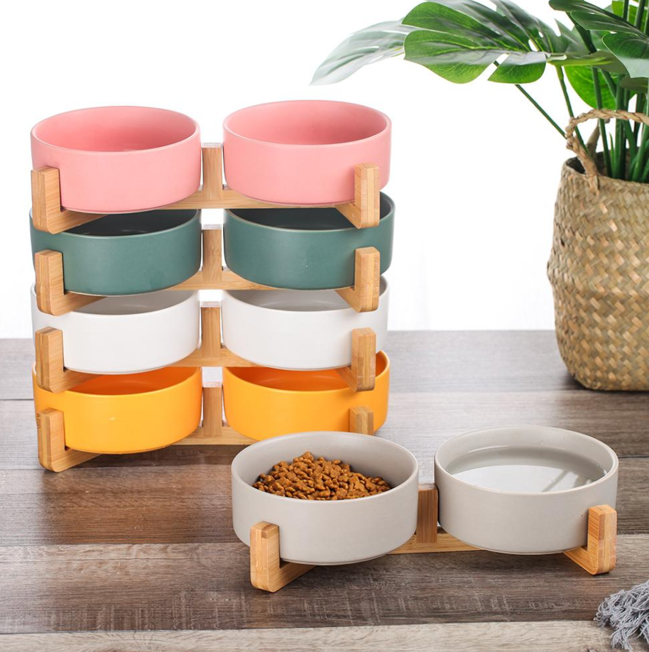 Ceramic Pet Feeding Bowls - Durable and Stylish Design-Orizon Depot