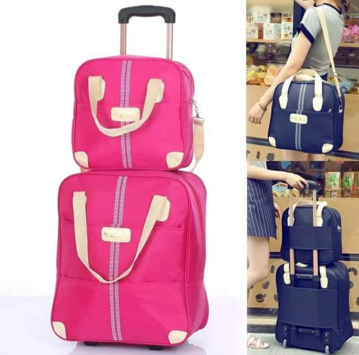 2 in 1 Trolley Travel Bag with Boarding Bag for Easy Transport-Orizon Depot