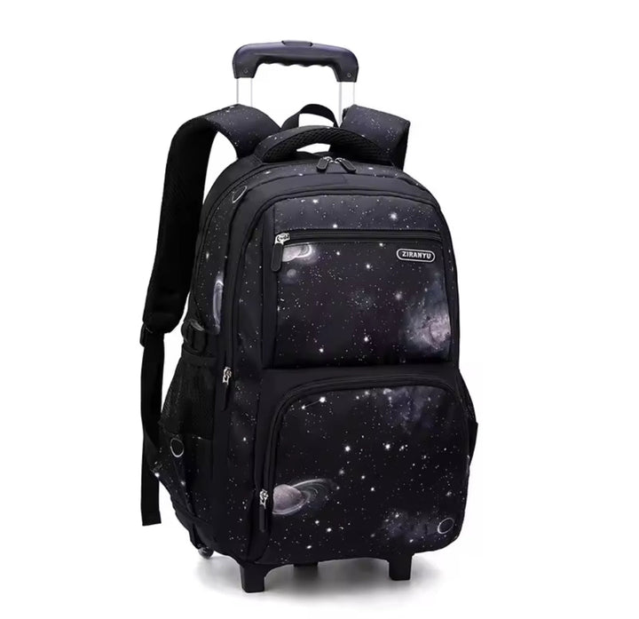 Rolling Trolley School Backpack for Easy Transport and Storage-Orizon Depot