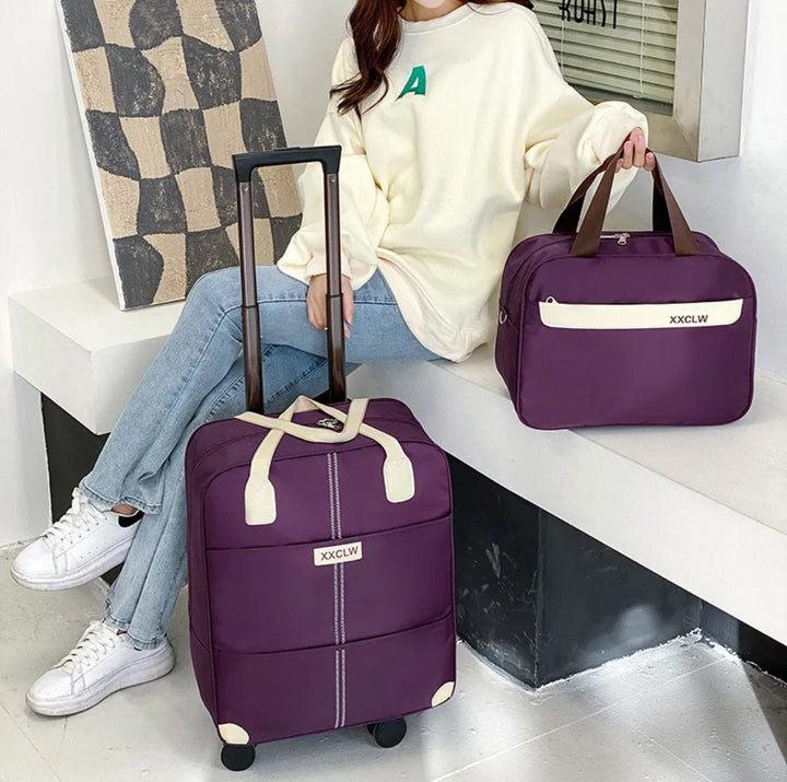 2 in 1 Travel Trolley Bags - Versatile Hand Luggage Solutions-Orizon Depot