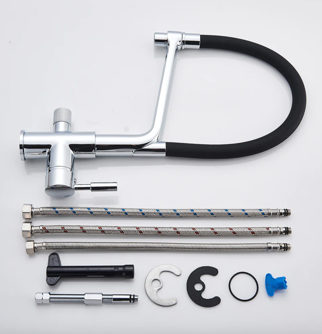 Double Outlet Drinking Water Faucet Filtered Kitchen Faucet-Orizon Depot