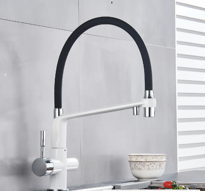 Double Outlet Drinking Water Faucet Filtered Kitchen Faucet-Orizon Depot
