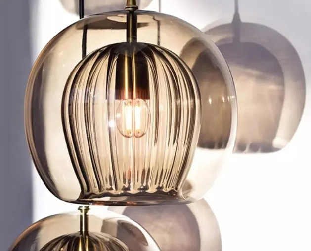 Sleek Glass Pendant Light | Stylish Ambient Illumination