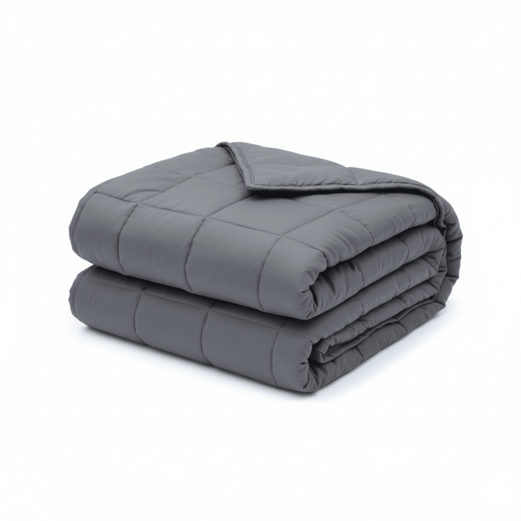 Quilted Weighted Blanket for Sleep Support and Pressure Relief