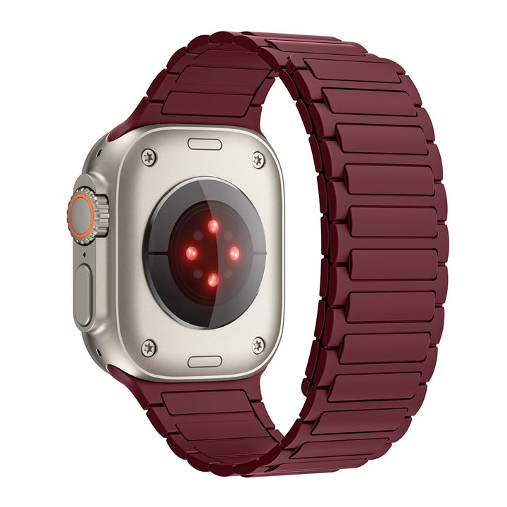 Men's Silicone Strap for Apple Watch Ultra Accessories