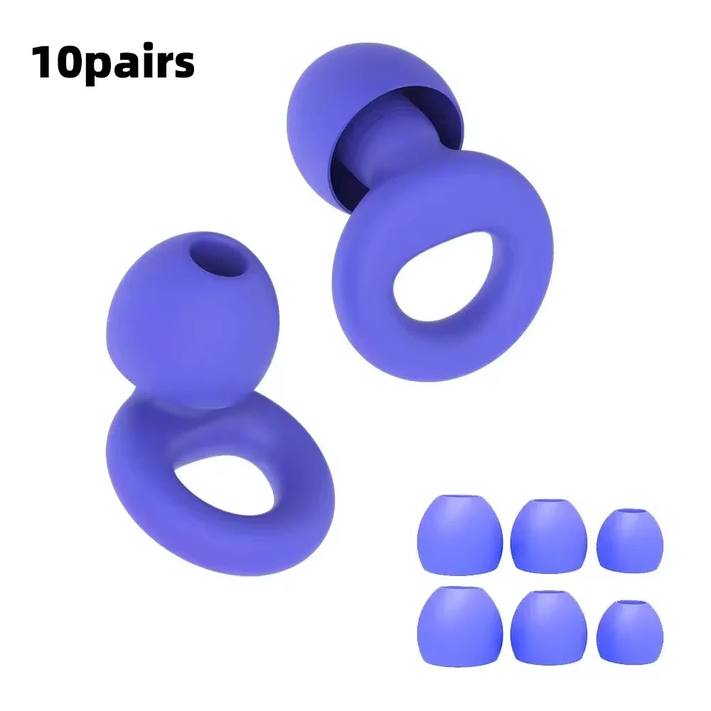Earplugs for Swimming, Sleep, and Noise Reduction
