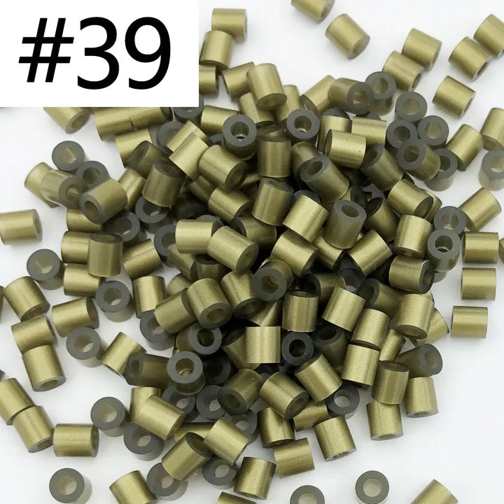 5mm 1000PCS Colorful Iron Fuse Beads for Kids DIY Pixel Art Toys