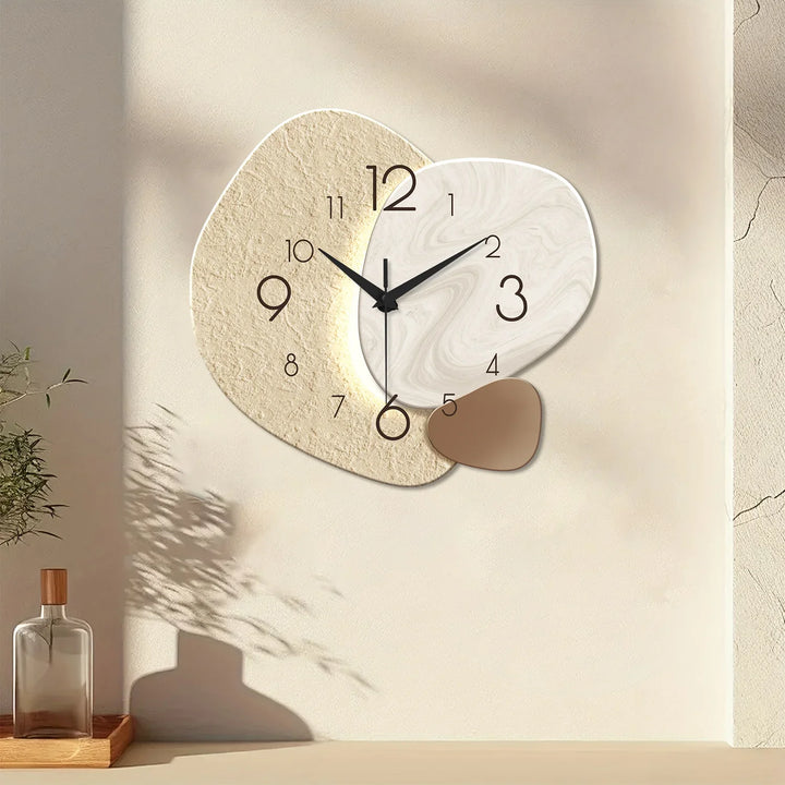 Modern Simple Wall Clock | Silent Quartz Design for Home Decor