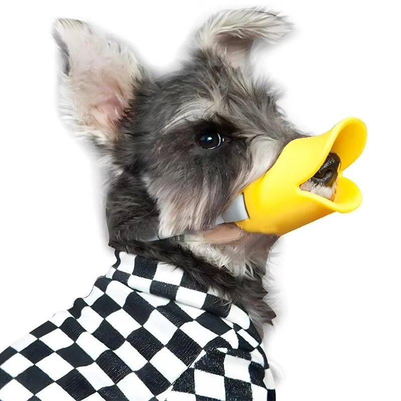 Adjustable Silicone Duckbill Dog Muzzle for Small and Large Dogs-Orizon Depot