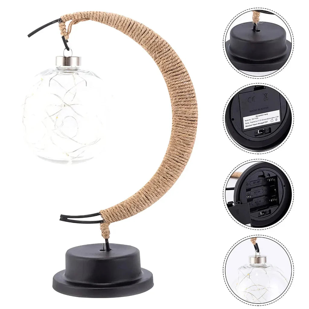Enchanting Lunar Moon Lamp – Unique Night Light for Bedrooms & Living Spaces-Orizon Depot