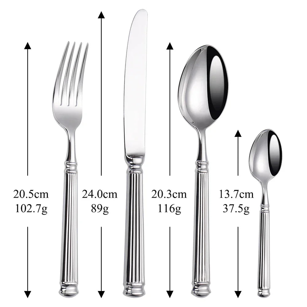 Stainless Steel Kitchen Utensil Set - Durable and Stylish-Orizon Depot