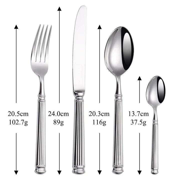 Stainless Steel Kitchen Utensil Set - Durable and Stylish-Orizon Depot