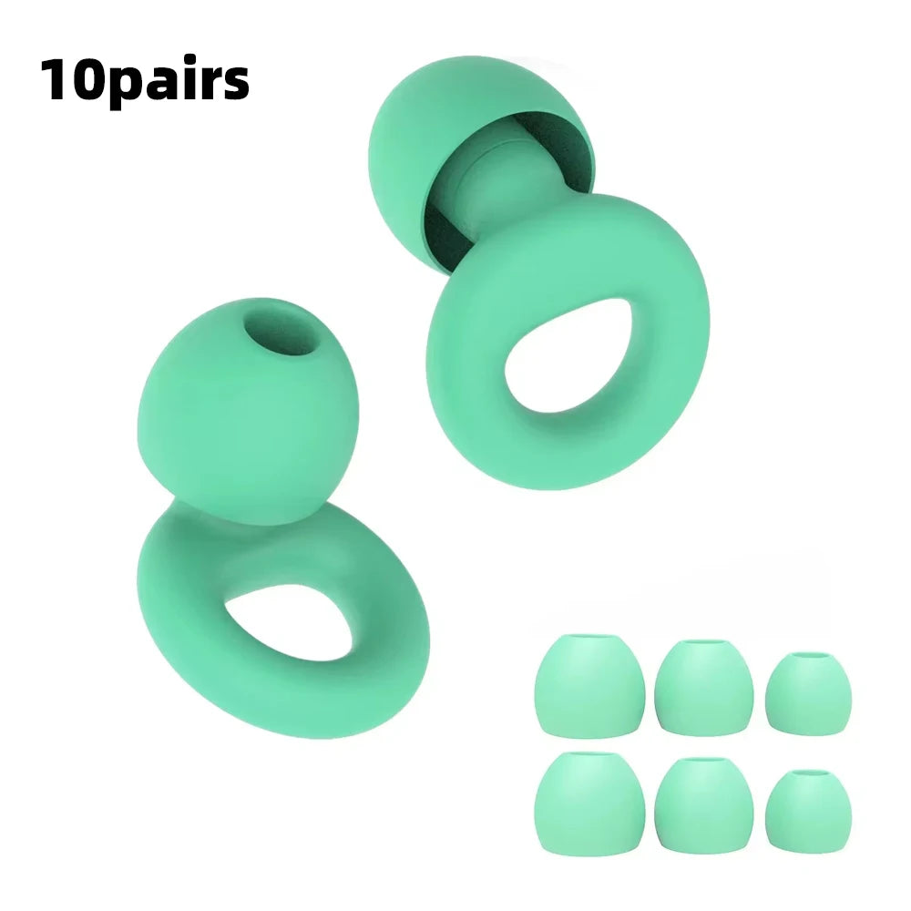 Earplugs for Swimming, Sleep, and Noise Reduction