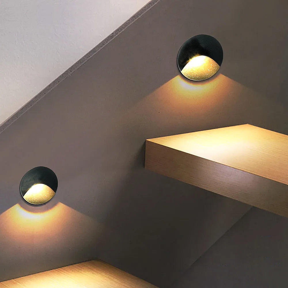 Modern Waterproof IP65 LED Recessed Wall Lamp for Outdoor Lighting-Orizon Depot