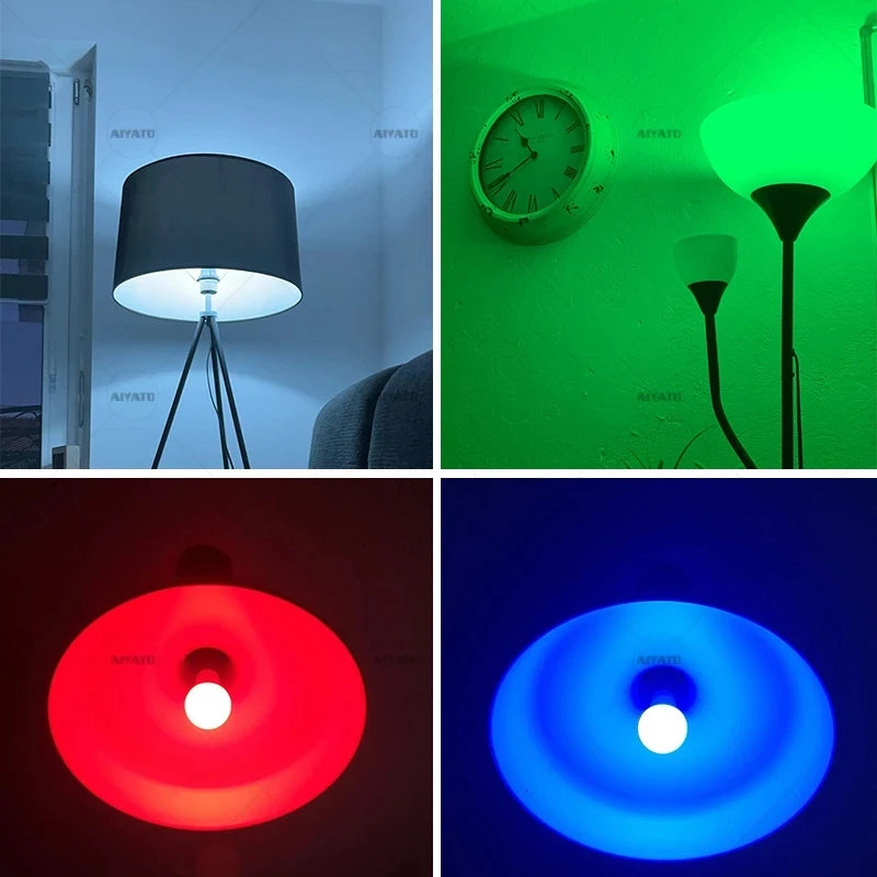 Smart Bluetooth LED Bulb Dimmable 15W 18W E27 B22 RGBCW