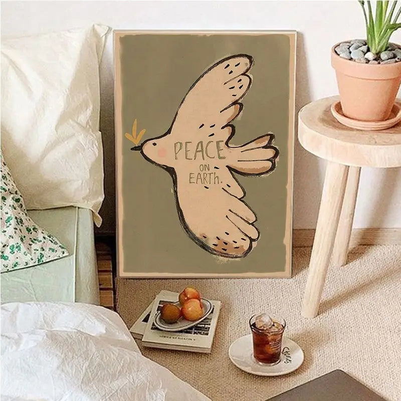 Vintage Cartoon Canvas Wall Art-Orizon Depot