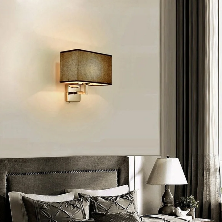 Wall Sconce with Reading Light | E27 Bedside Wall Lamp