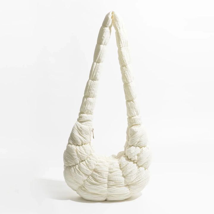 Puff Croissant Shoulder Bag - Stylish and Versatile Handbag-Orizon Depot