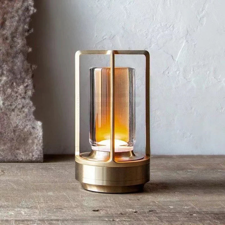 Portable Wireless LED Lantern with Charging Station-Orizon Depot