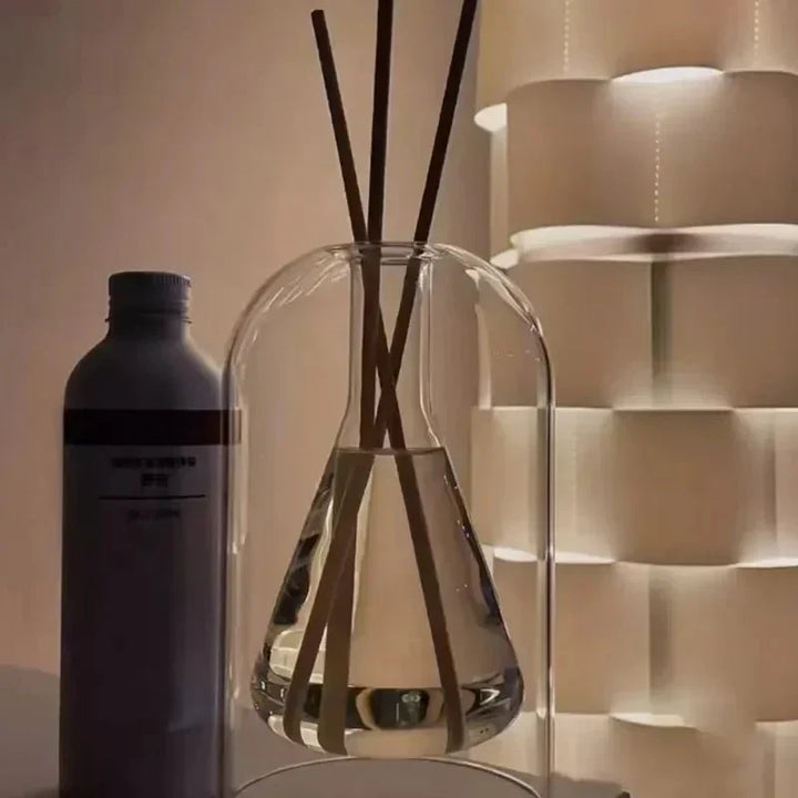 Double-Walled Fragrance Diffuser Bottle – Stylish Aroma Diffuser for Home-Orizon Depot