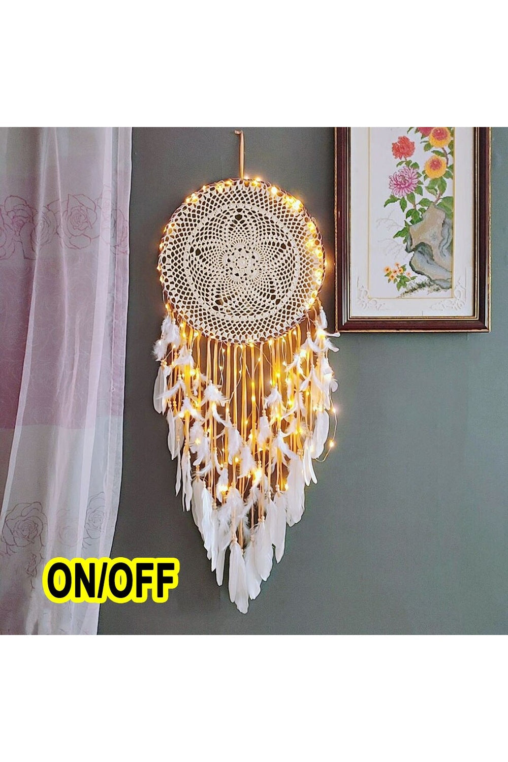 Large Dreamcatcher Decorative Piece for Home Decor-Orizon Depot